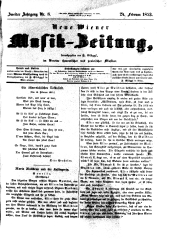 Neue Wiener Musik-Zeitung