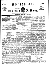 Wiener Zeitung 18530219 Seite: 17