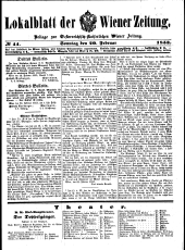 Wiener Zeitung 18530220 Seite: 15