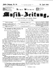 Neue Wiener Musik-Zeitung