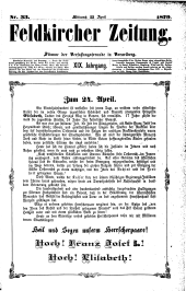 Feldkircher Zeitung