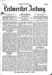 Leitmeritzer Zeitung