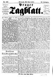 Prager Tagblatt