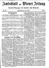 Wiener Zeitung 18790424 Seite: 23