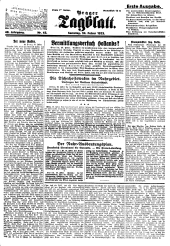 Prager Tagblatt 19230224 Seite: 1