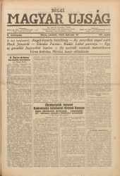 Becsi Magyar Ujsag (Wiener Ungarische Zeitung) 19230216 Seite: 1