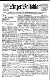 Linzer Volksblatt 19230216 Seite: 1