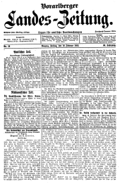 Vorarlberger Landes-Zeitung 19230216 Seite: 1