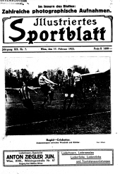 Illustriertes (Österreichisches) Sportblatt 19230217 Seite: 1