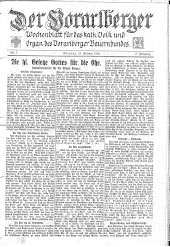 Der Vorarlberger 19230218 Seite: 1