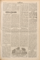 Becsi Magyar Ujsag (Wiener Ungarische Zeitung) 19230222 Seite: 9