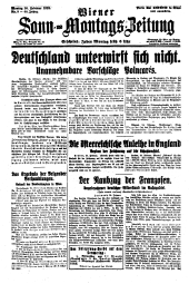 Wiener Sonn- und Montags-Zeitung 19230226 Seite: 1