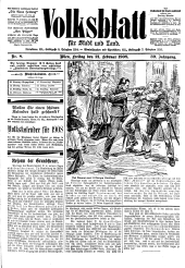 Volksblatt für Stadt und Land