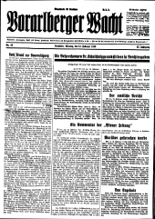 Vorarlberger Wacht 19380214 Seite: 1