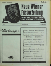 Neue Wiener Friseur-Zeitung 19380215 Seite: 1
