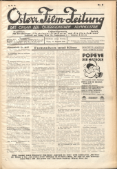 Österreichische Film-Zeitung 19380218 Seite: 1