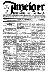 Bludenzer Anzeiger 19380219 Seite: 1