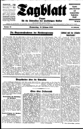 Tagblatt 19380217 Seite: 1