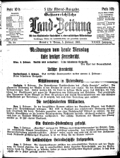 Österreichische Land-Zeitung