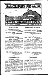 Lagerzeitung für Wagna 19180206 Seite: 1