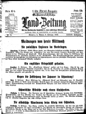 Österreichische Land-Zeitung 19180206 Seite: 1