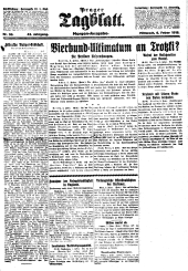 Prager Tagblatt 19180206 Seite: 1