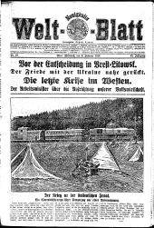 (Neuigkeits) Welt Blatt 19180206 Seite: 1