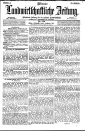 Wiener Landwirtschaftliche Zeitung 19180206 Seite: 1