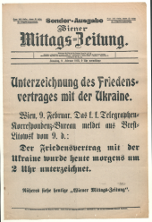 Extraausgaben des 1. Weltkrieges 19180209 Seite: 3