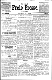 Neue Freie Presse 19180208 Seite: 1