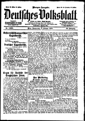 Deutsches Volksblatt 19180207 Seite: 1