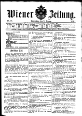 Wiener Zeitung 19180207 Seite: 1