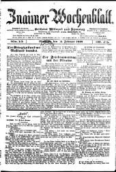 Znaimer Wochenblatt 19180209 Seite: 9