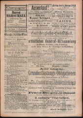 Salzburger Volksblatt: unabh. Tageszeitung f. Stadt u. Land Salzburg 18890204 Seite: 5