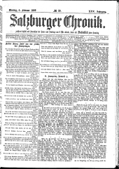 Salzburger Chronik 18890205 Seite: 1