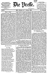 Die Presse 18890205 Seite: 1