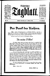 Mährisches Tagblatt