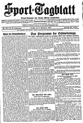 (Wiener) Sporttagblatt