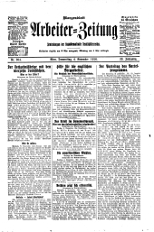 Arbeiter Zeitung 19261104 Seite: 1