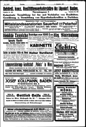 Badener Zeitung 19261106 Seite: 9