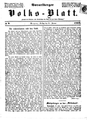 Vorarlberger Volksblatt 18680131 Seite: 1