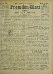 Fremden-Blatt 19130127 Seite: 1