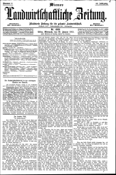 Wiener Landwirtschaftliche Zeitung 19130129 Seite: 1