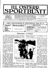 Illustriertes (Österreichisches) Sportblatt 19130201 Seite: 3