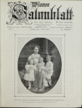 Wiener Salonblatt 19130201 Seite: 1