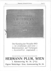 Allgemeine Automobil-Zeitung 19130202 Seite: 29