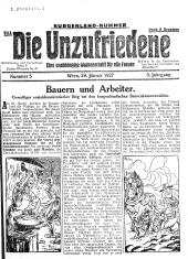 Die Unzufriedene