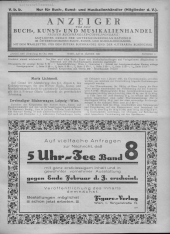 Oesterreichische Buchhändler-Correspondenz 19270128 Seite: 1