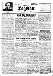 Prager Tagblatt 19270201 Seite: 1