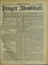 Prager Abendblatt